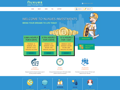 [SCAM] nuxues.com - Min 1$ (0.96% HOURLY FOR 5 DAYS) RCB 80% Thumbnail_11740